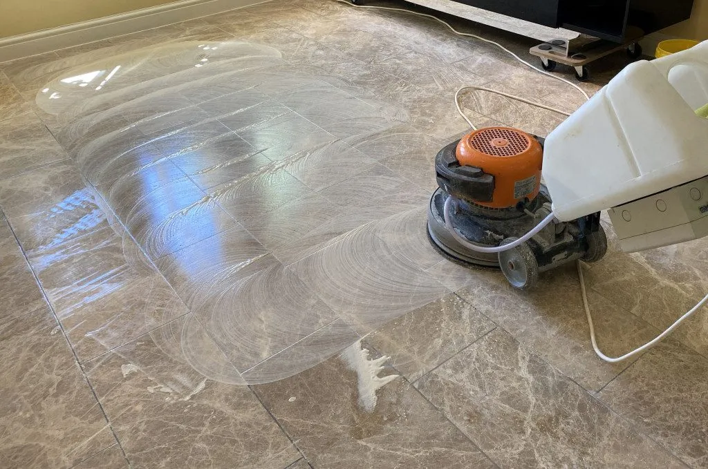Marble Floor Polishing